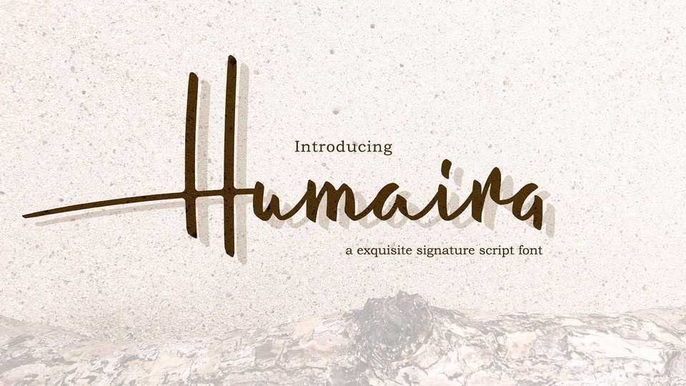 Humaira Script Font › Fontesk