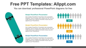 Human Icon Chart PowerPoint Diagram