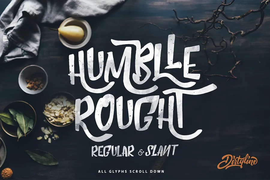 Humblle Rought Font