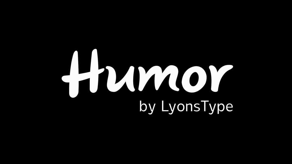 Humor Font Family › Fontesk