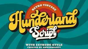 Hunderland Font › Fontesk