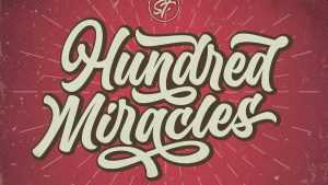 Hundred Miracles Script Font › Fontesk