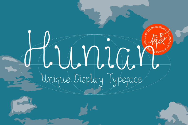 Hunian Display Font