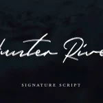 Hunter River Font - Fonte Grátis Hunter River Font