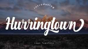 Hurringtown Script Font › Fontesk