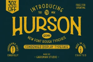 Hurson Typeface