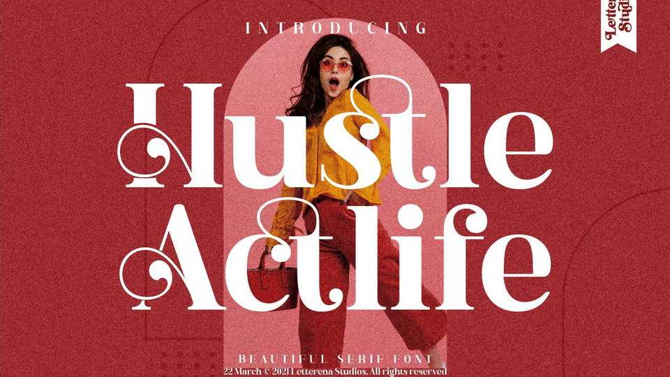 Hustle Actlife Font › Fontesk