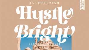 Hustle Bright Font › Fontesk