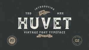Huvet Font › Fontesk