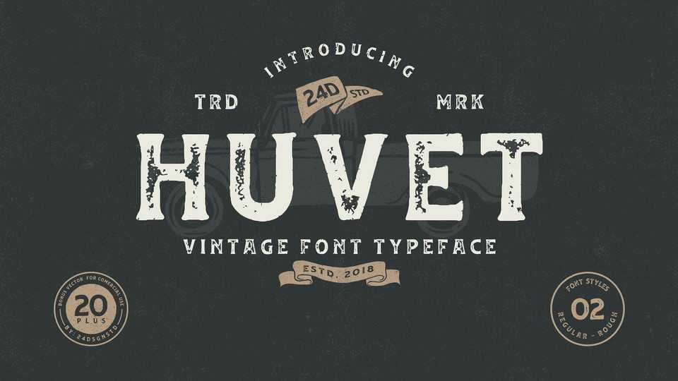 Huvet Font › Fontesk