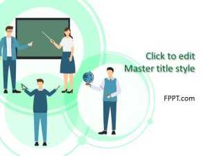 Hybrid Learning PowerPoint Template