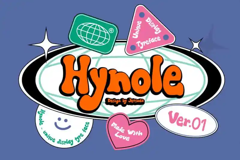 Hynole Display Font