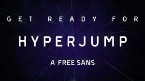 Hyperjump Font Family › Fontesk