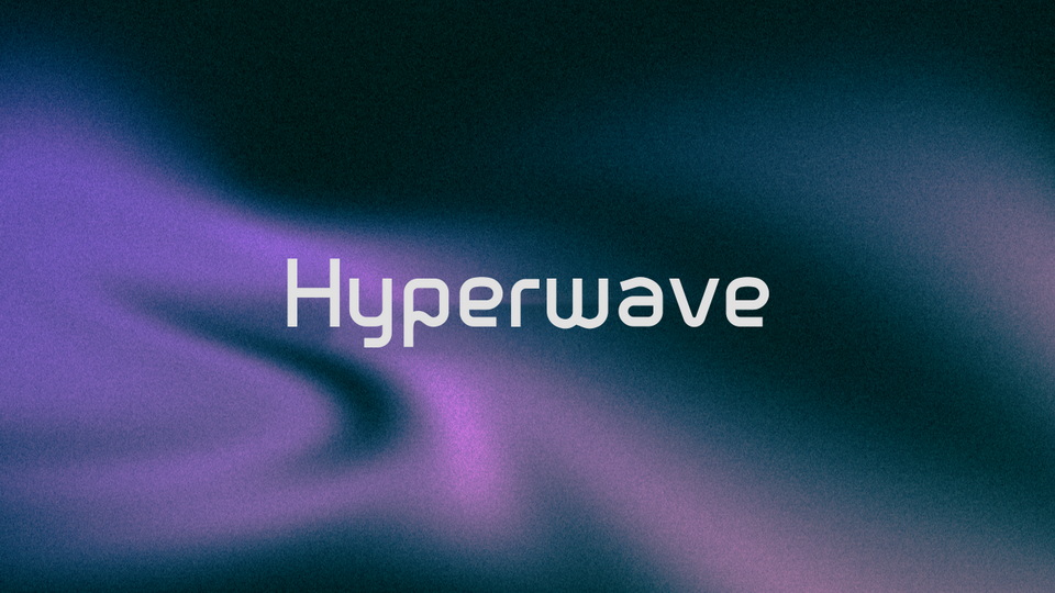 Hyperwave Font › Fontesk