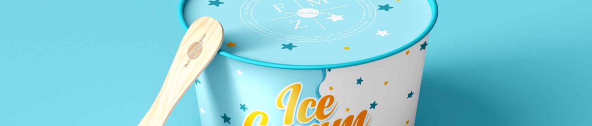Ice Cream Cup Mockup Ice Cream Cup Mockup