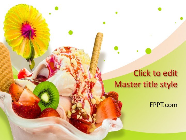 Ice-cream PowerPoint Template