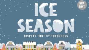 Ice Season Font › Fontesk