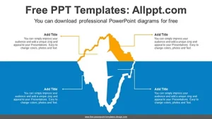Iceberg Illustration PowerPoint Diagram