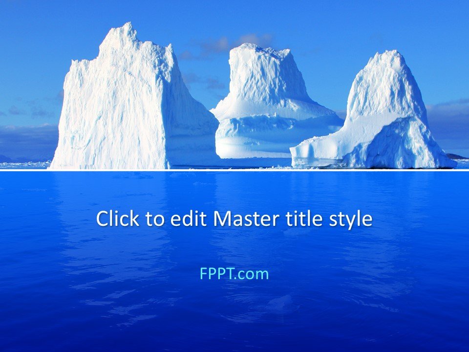 Iceberg PowerPoint Template