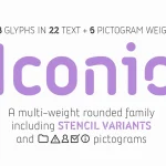 Iconic Font Family