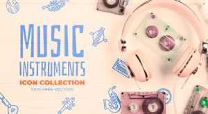 Icons of Free Musical Instruments-graphics fuel