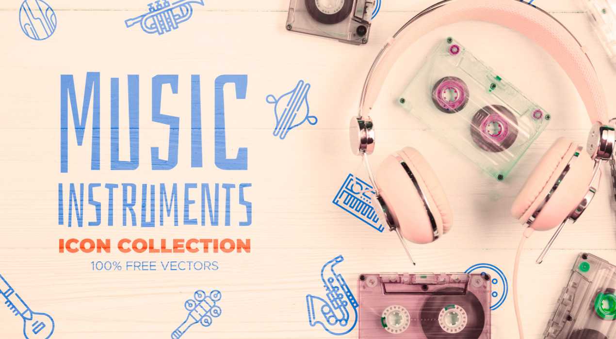 Icons of Free Musical Instruments-graphics fuel