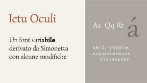 Ictu Oculi Font Family › Fontesk