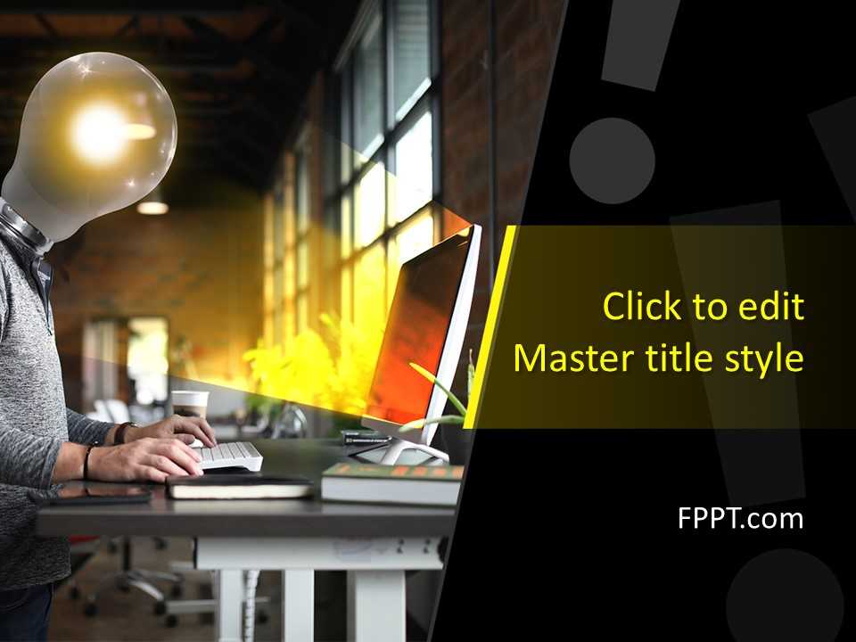 Idea Illuminate PowerPoint Template