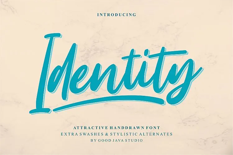Identity Script Font