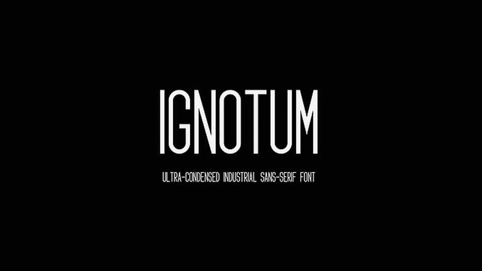 Ignotum Font › Fontesk