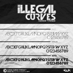 Illegal Curves Typeface - Fonte Grátis Illegal Curves Typeface