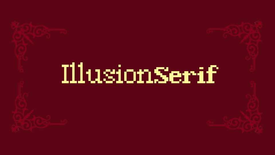 Illusion Serif Font Family › Fontesk