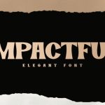 Impactful Font › Fontesk
