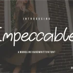 Impeccable Font