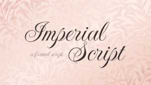 Imperial Script Font › Fontesk