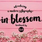 In Blossom Script Font