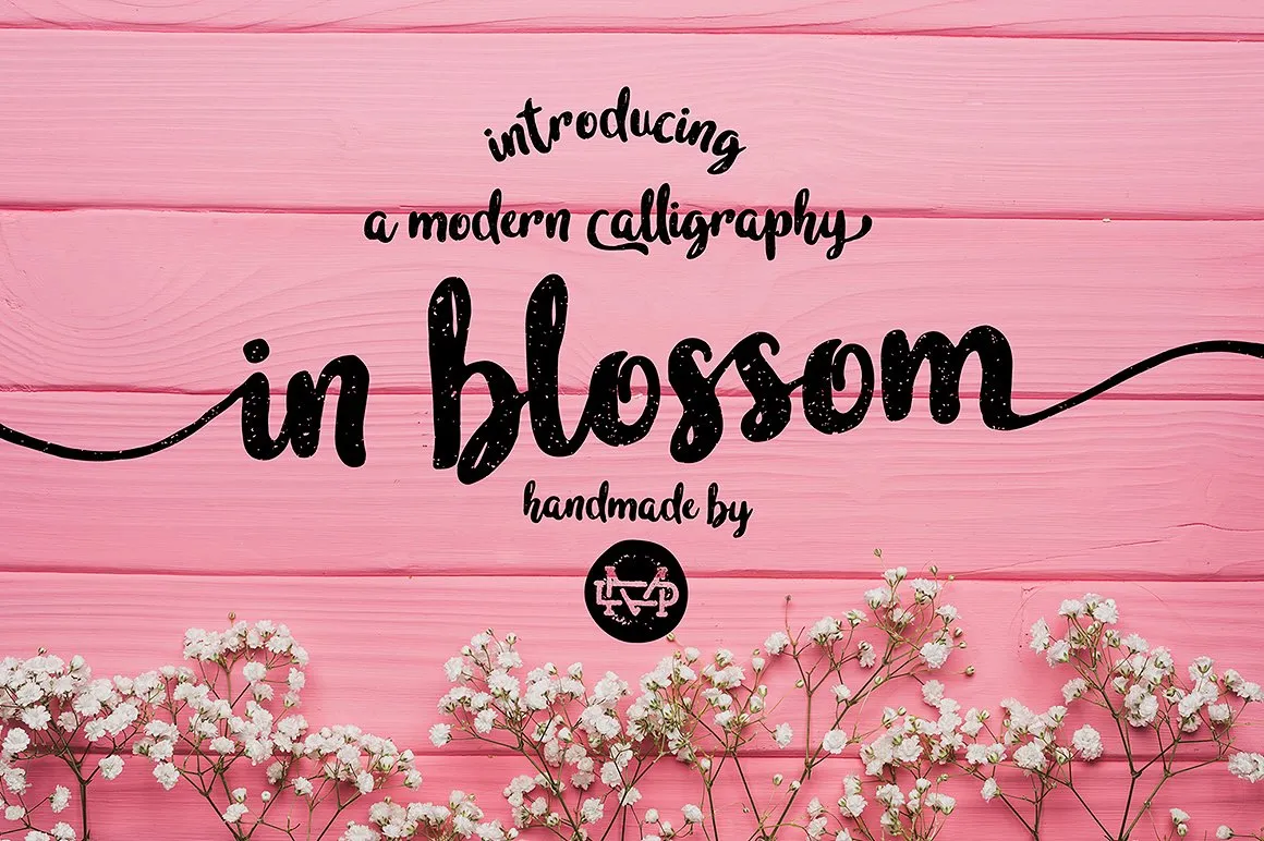 In Blossom Script Font