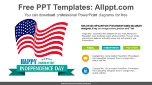 Independence Day PowerPoint Diagram
