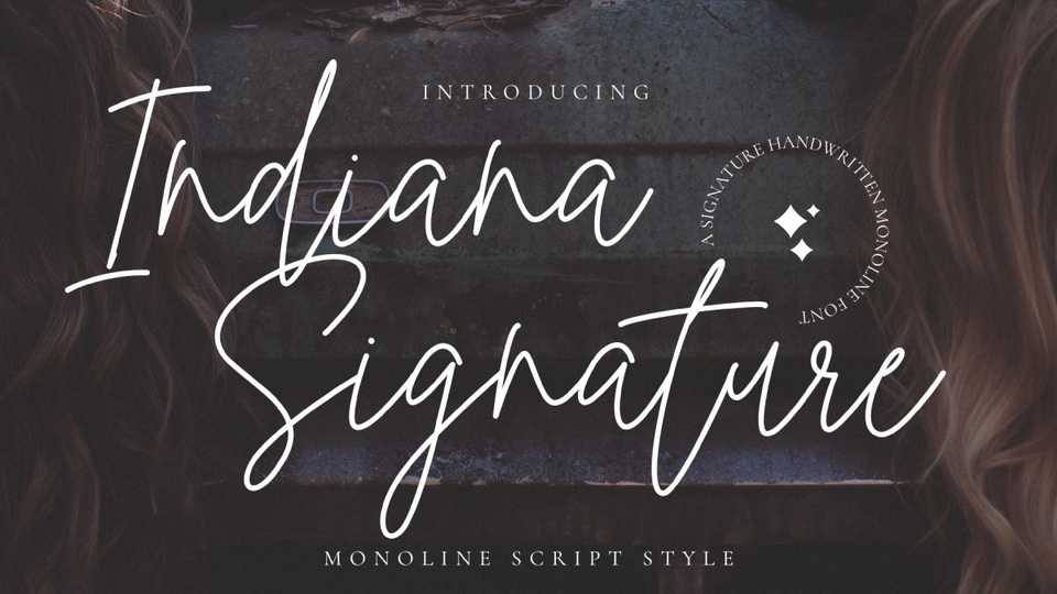 Indiana Signature Font › Fontesk