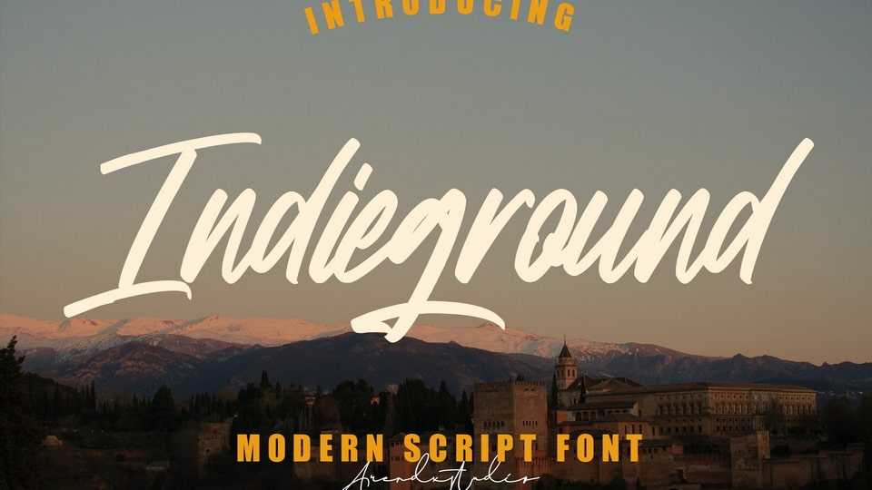 Indieground Font › Fontesk