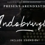 Indobrush Brush Font