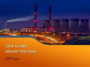 Industrial Plant PowerPoint Template