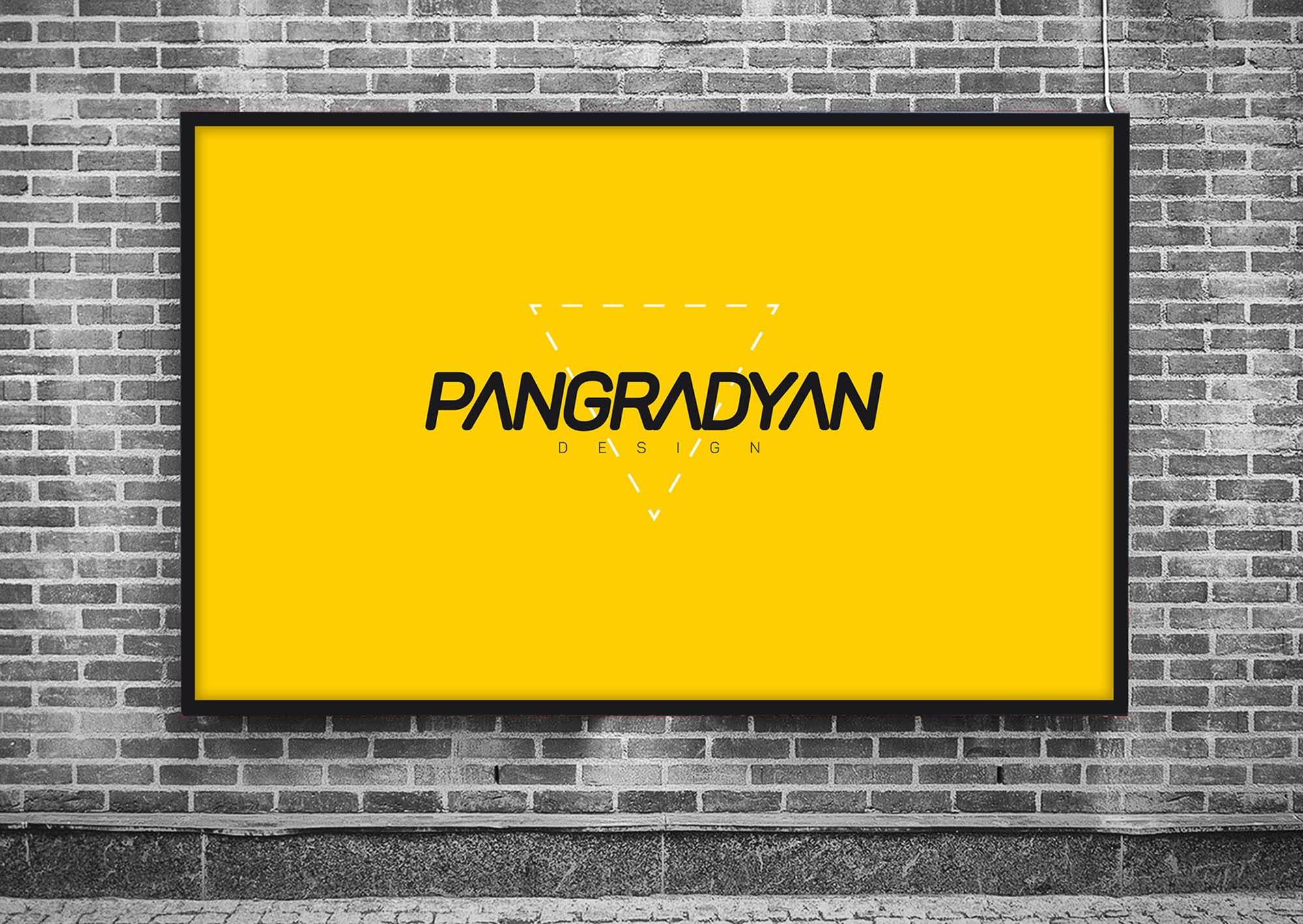 Industrial Poster Mockup (PSD)