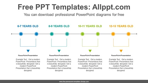 Infant Growth Process PowerPoint Diagram