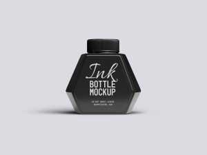 Ink Bottle Mockup