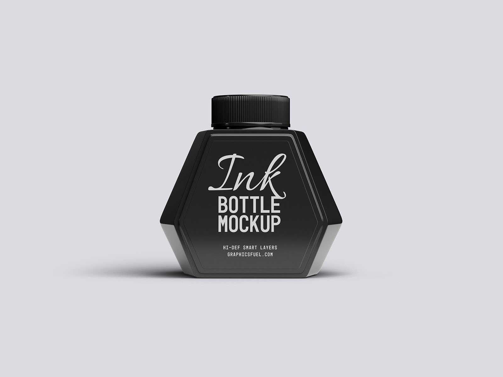 Ink Bottle Mockup