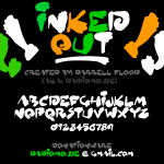 Inked Out Brush Font
