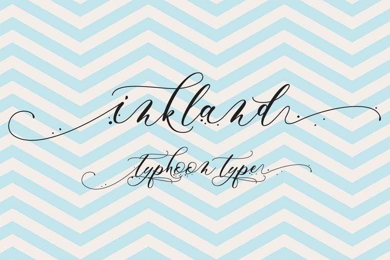 Inkland Script Font