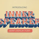 Innerspeaker Display Font