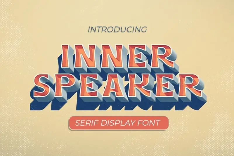 Innerspeaker Display Font